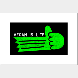 vegan gift Posters and Art